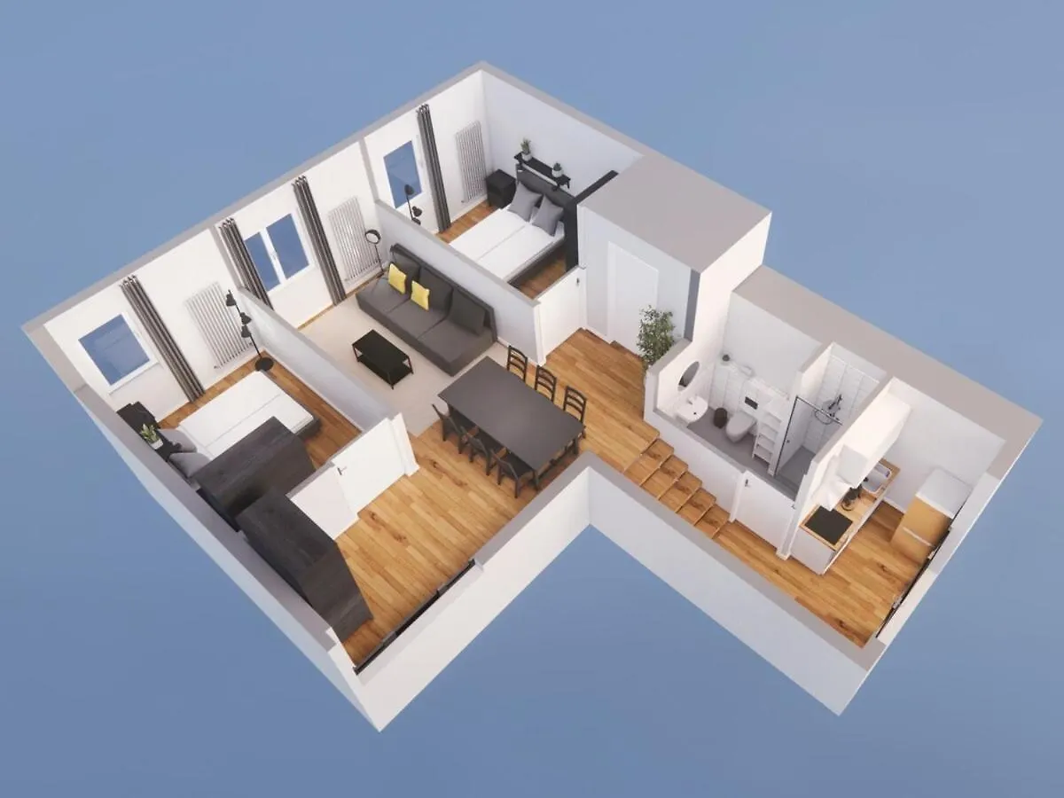 Urban Apartment With 2 Bedrooms location